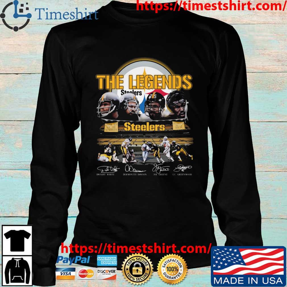 Pittsburgh Steelers Legends logo signature shirt