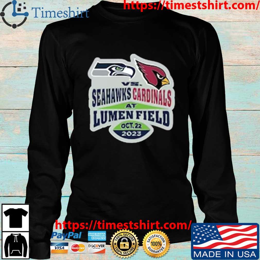 Seattle Seahawks Vs Arizona Cardinals At Lumen Field October 22 2023 Shirt,  hoodie, longsleeve, sweatshirt, v-neck tee