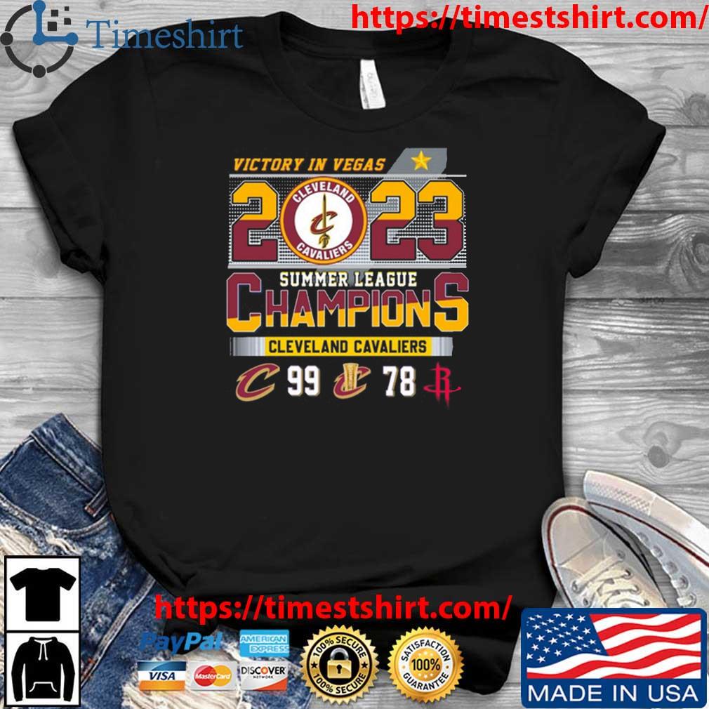 Victory In Vegas 2023 Cleveland Cavaliers Summer League Champions t-shirt