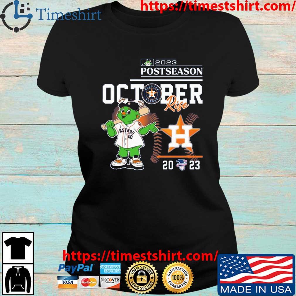 2023 Postseason Houston Astros October Rise 2 Sided Shirt - TeeBlissful