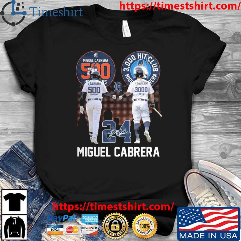 Official Miguel Cabrera 24 Signatures Detroit Tigers Signature T-Shirt,  hoodie, sweater, long sleeve and tank top