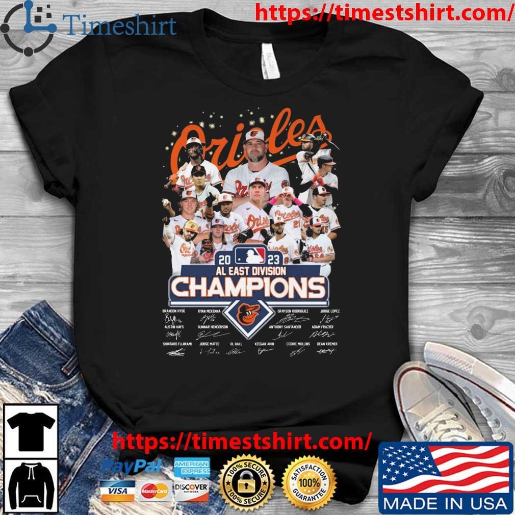 Baltimore Orioles 2023 East Division #1 T-Shirt