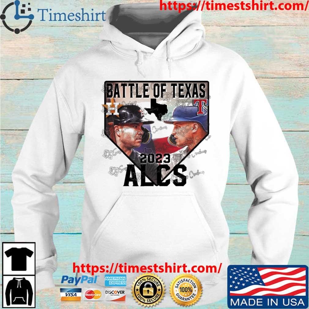 Official battle of Texas 2023 ALCS Houston Astros and Texas Rangers Shirt,  hoodie, sweater, long sleeve and tank top