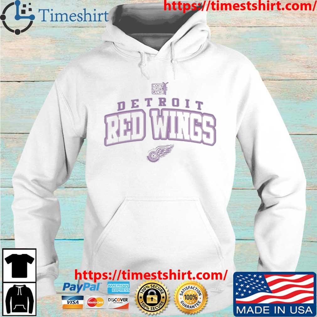 Detroit Red Wings Levelwear Youth Hockey Fights Cancer Little Richmond Shirt,  hoodie, sweater, long sleeve and tank top