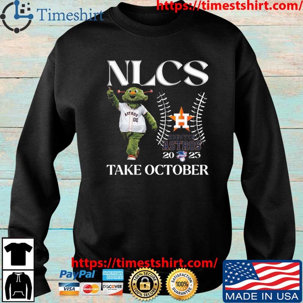 Houston Astros Mascot NLCS Take October 2023 T Shirt, hoodie