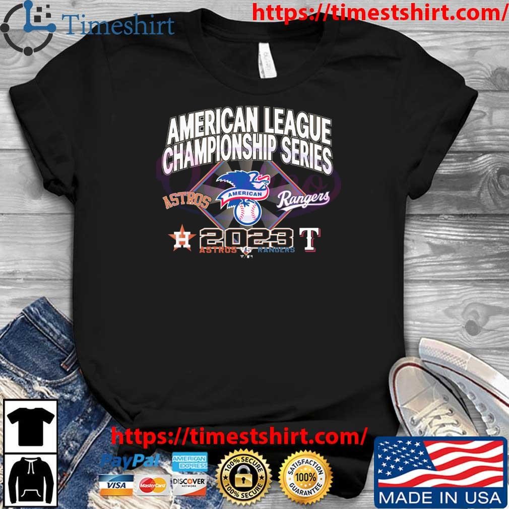 Houston Astros vs. Texas Rangers '2023 American League Championship Series  shirt, hoodie, sweater, long sleeve and tank top