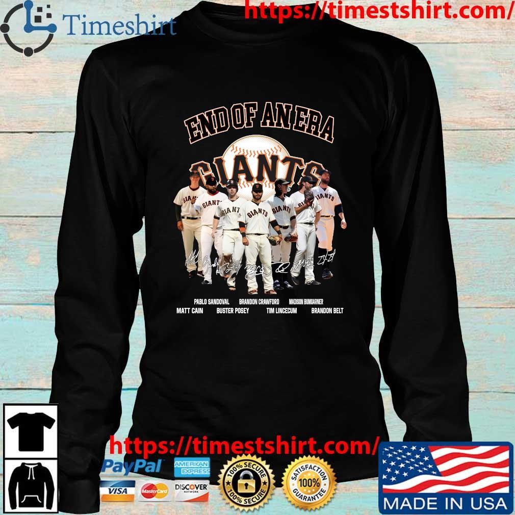 NEW End Of An Era San Francisco Giants Unisex T-Shirt