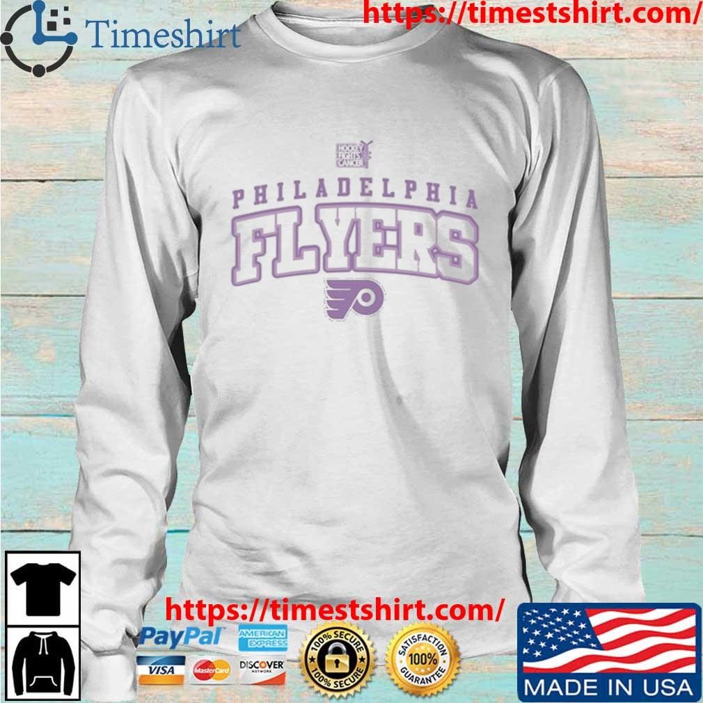 Philadelphia Flyers Levelwear Youth Hockey Fights Cancer Little Richmond  Shirt, hoodie, sweater, long sleeve and tank top