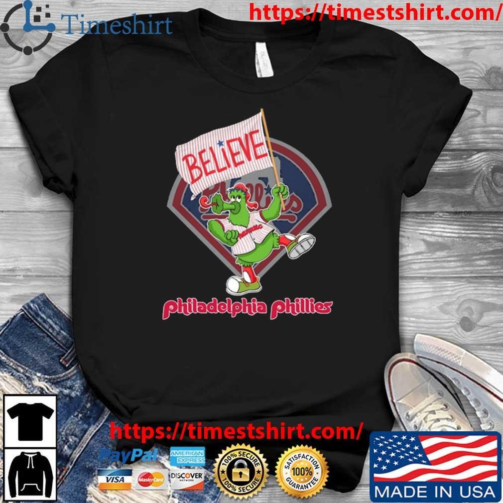 Official Phillie Phanatic Believe Philadelphia Phillies T-Shirt -  CraftedstylesCotton