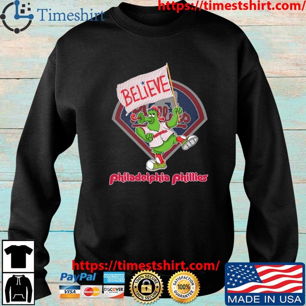 Official Phillie Phanatic Believe Philadelphia Phillies T-Shirt -  CraftedstylesCotton