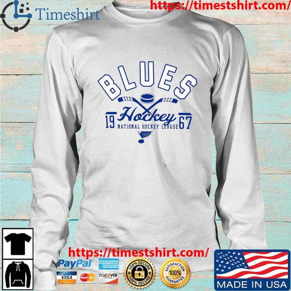 St. Louis Blues Half Puck National Hockey League 1967 Shirt -  ColorfulTeesOutlet