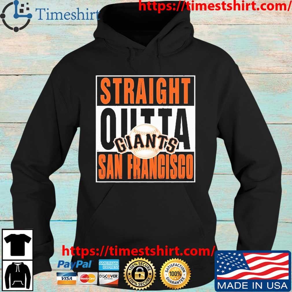 Straight outta san francisco giants logo shirt - MobiApparel