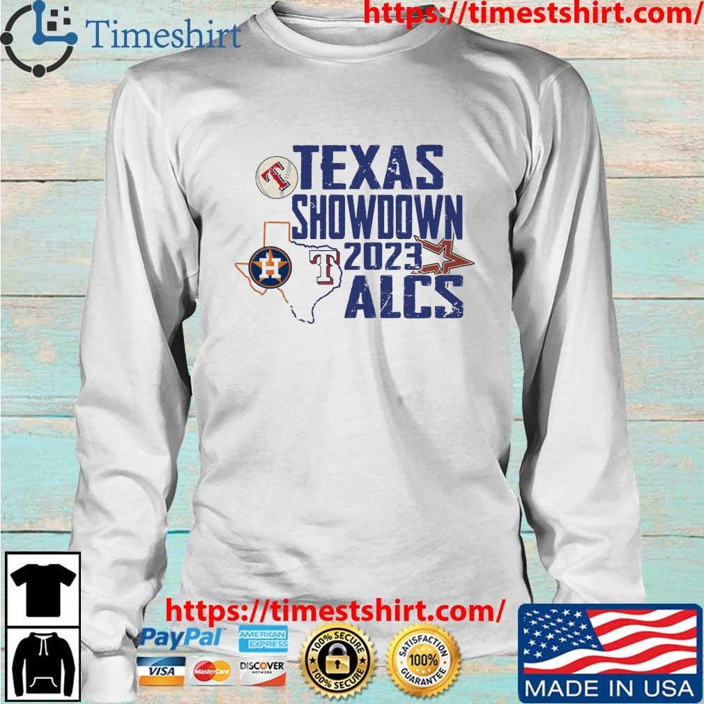 Texas Rangers Vs Houston Astros Texas Showdown 2023 American League  Championship Series Shirt, hoodie, sweater, long sleeve and tank top