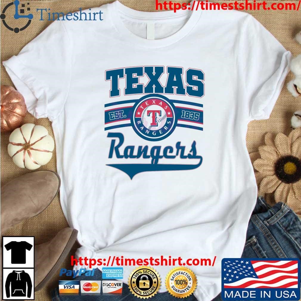 Vintage Texas Rangers Baseball Est 1835 t-shirt