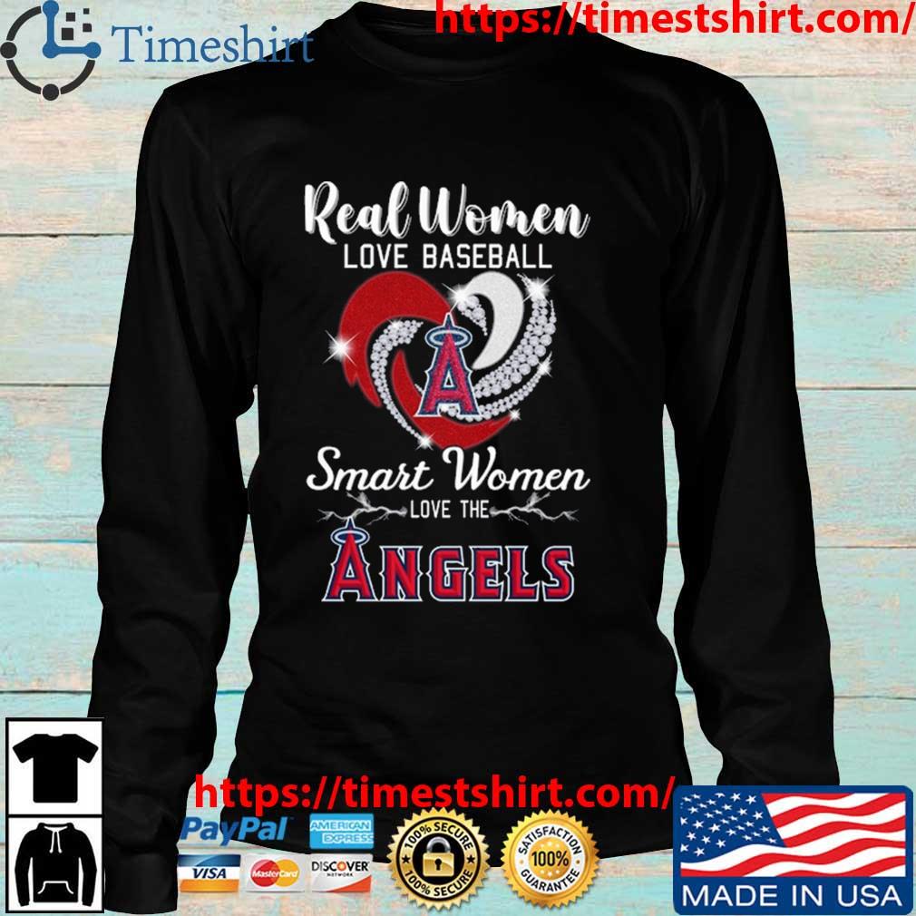 Heart Diamond Real Women Love Baseball Smart Women Love The