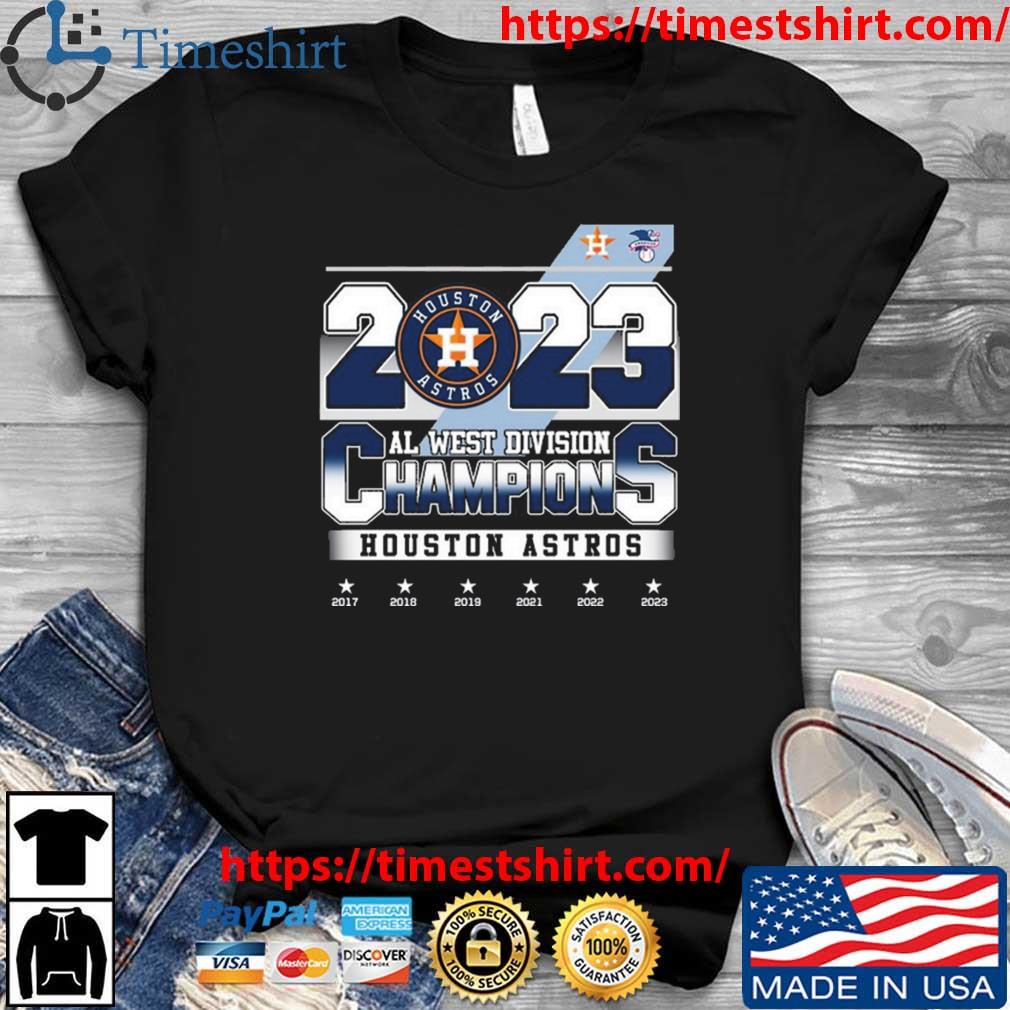 Houston Astros 2023 AL West Division Champions T Shirt, hoodie, sweater,  long sleeve and tank top