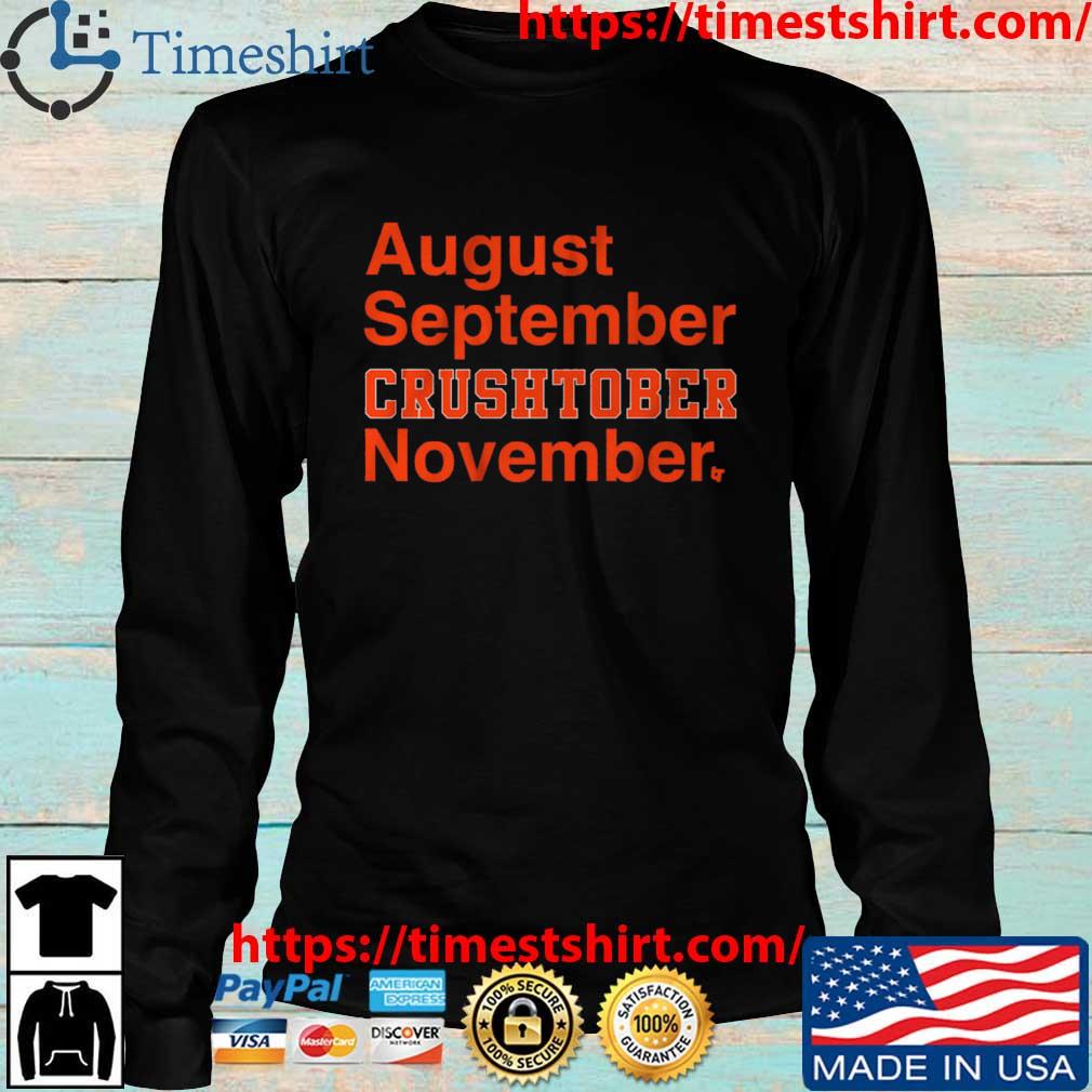 Official Houston Astros August September Crushtober November t