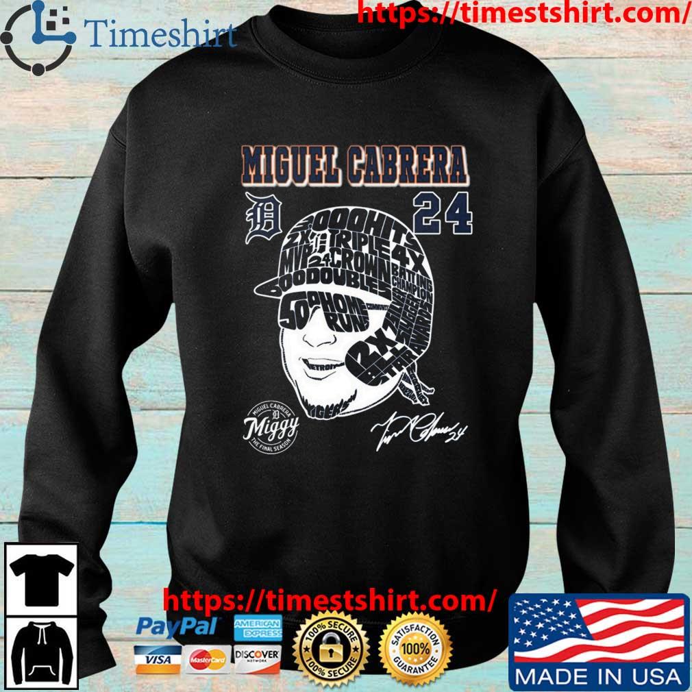 King Miggy Miguel Cabrera The Final Season Shirt, hoodie, sweater