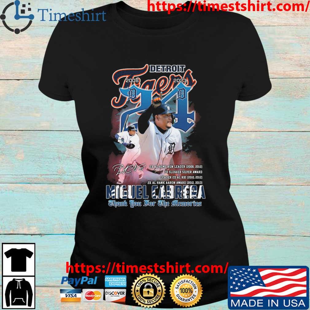 Miguel Cabrera Legend of Miami Marlins and Detroit Tigers signature 2023  shirt, hoodie, sweater, long sleeve and tank top