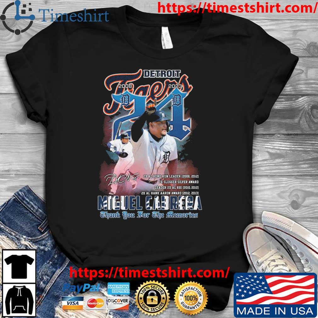 Miguel Cabrera Legend of Miami Marlins and Detroit Tigers signature 2023  shirt, hoodie, sweater, long sleeve and tank top