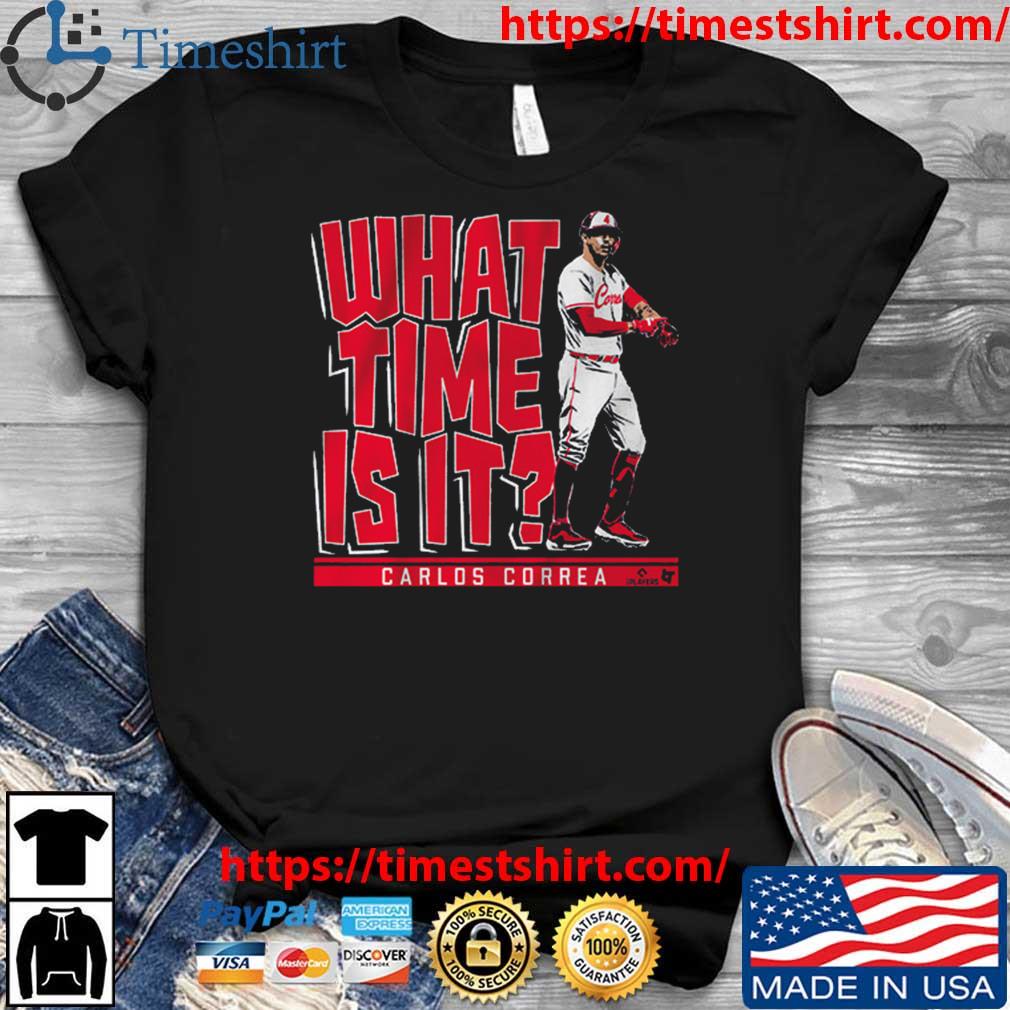 Carlos Correa Minnesota Twins What Time Is It shirt, hoodie