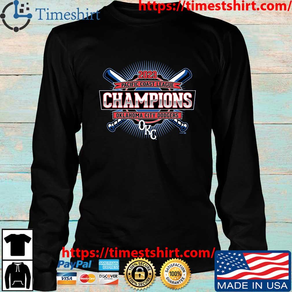 Oklahoma City Dodgers 2023 Pacific Coast League Champions T-shirt