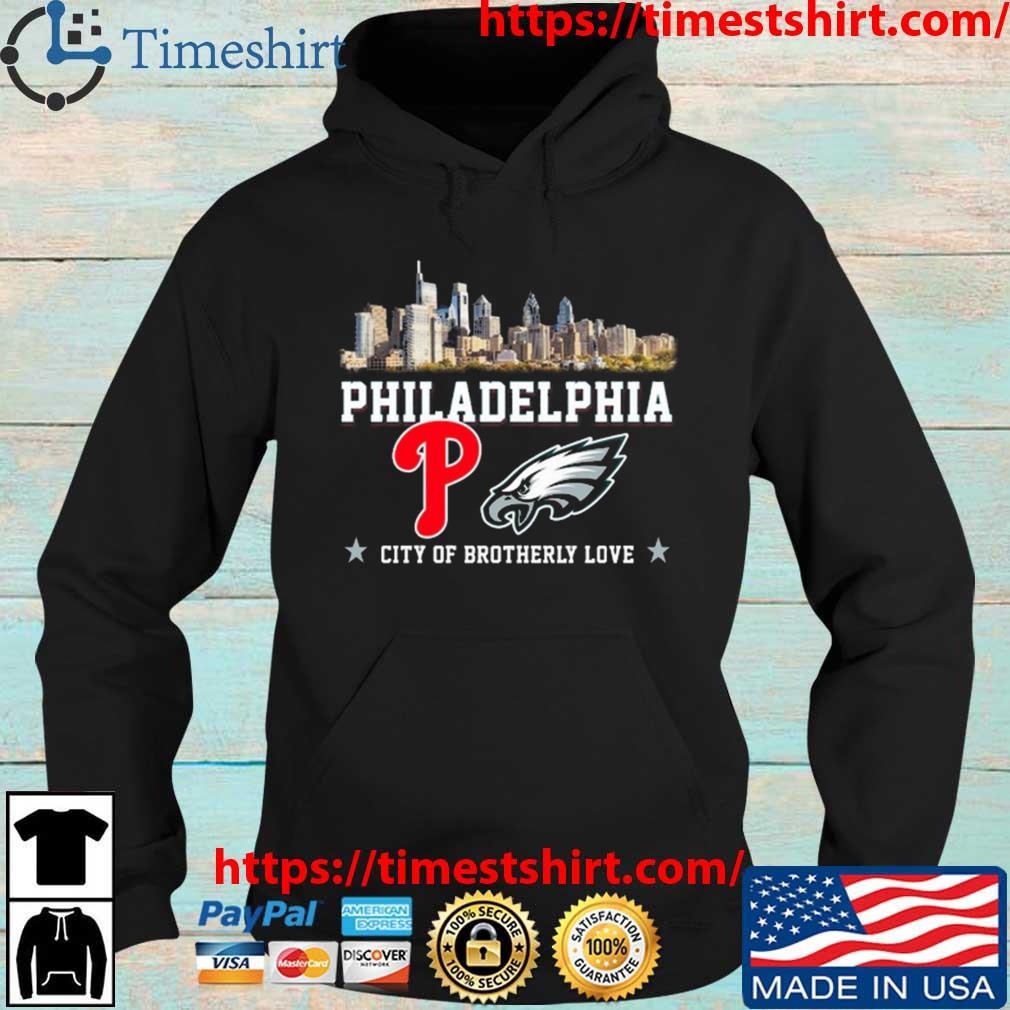 Philadelphia Eagles vs Philadelphia Phillies City of Brotherly Love Shirt,  hoodie, sweater and long sleeve
