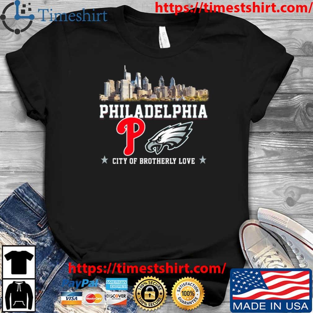 Philadelphia Eagles vs Philadelphia Phillies City of Brotherly Love Shirt,  hoodie, sweater and long sleeve