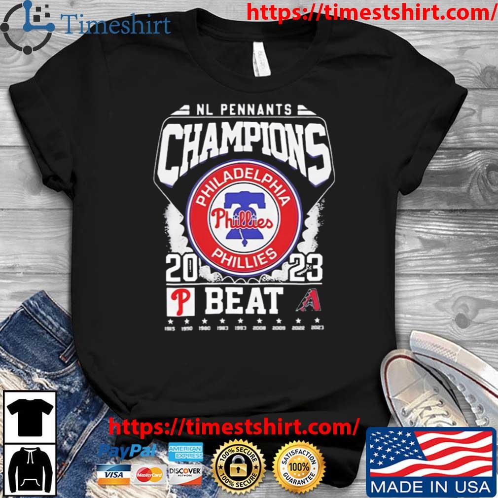 Short Sleeve Phillies National League Champions T-Shirt – MDP Custom  Printing