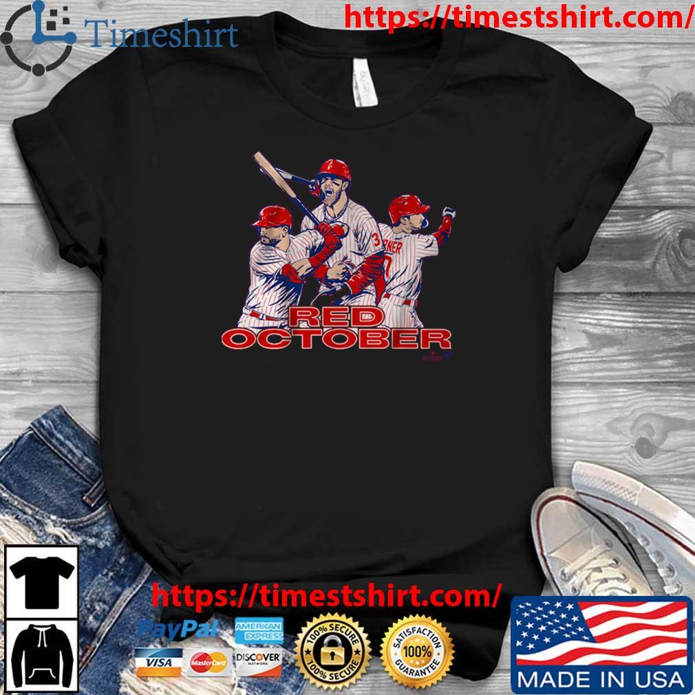 red october phillies T-Shirt - TeeHex