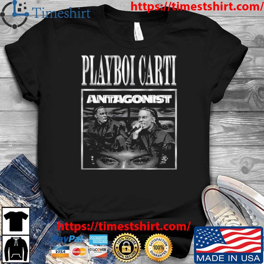 Playboi Carti 2023 Antagonist Tour 2 Sided Shirt - Ink In Action