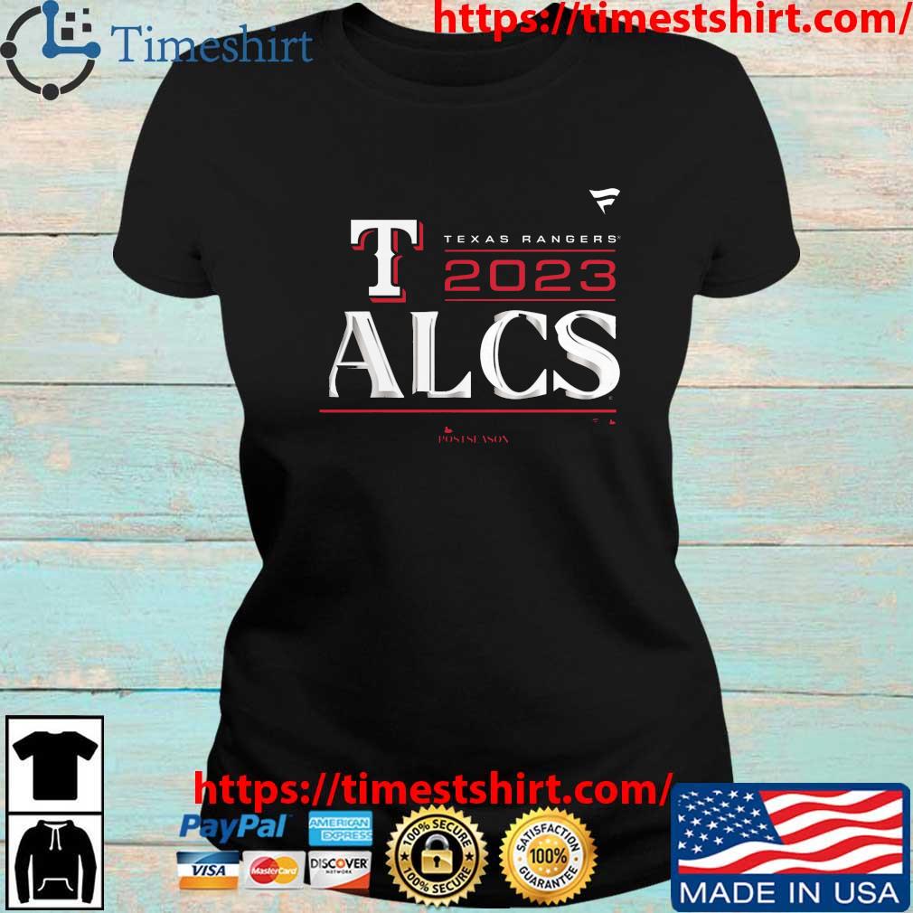 Official Texas Rangers 2023 Alcs Post Season T-Shirt - ReviewsTees