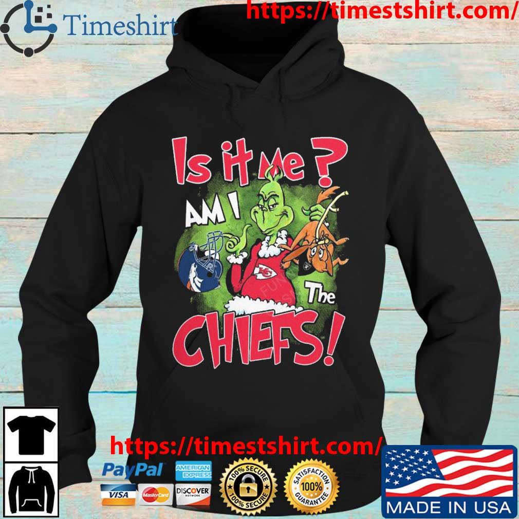 The Grinch Is It Me Am I The Kansas City Chiefs shirt, hoodie