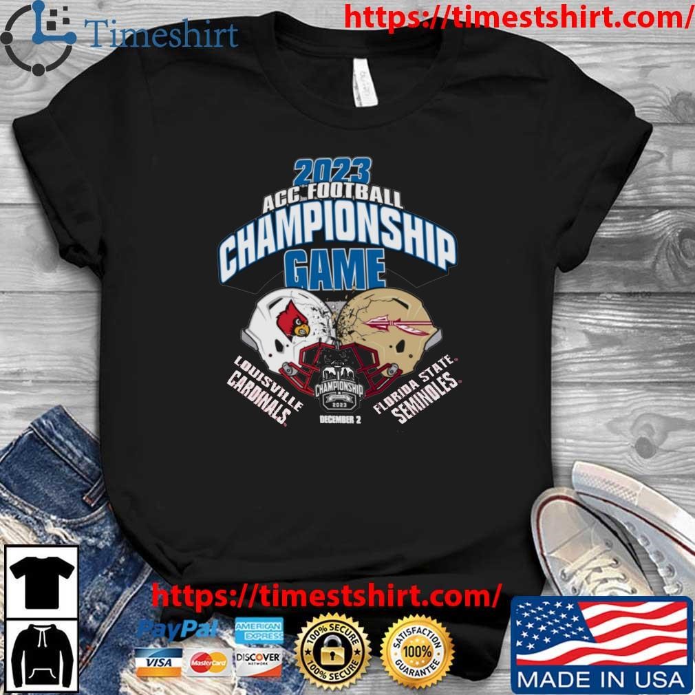 Louisville Cardinals and FSU ACC Football Championship Game 2023 Shirt,  hoodie, sweater, long sleeve and tank top