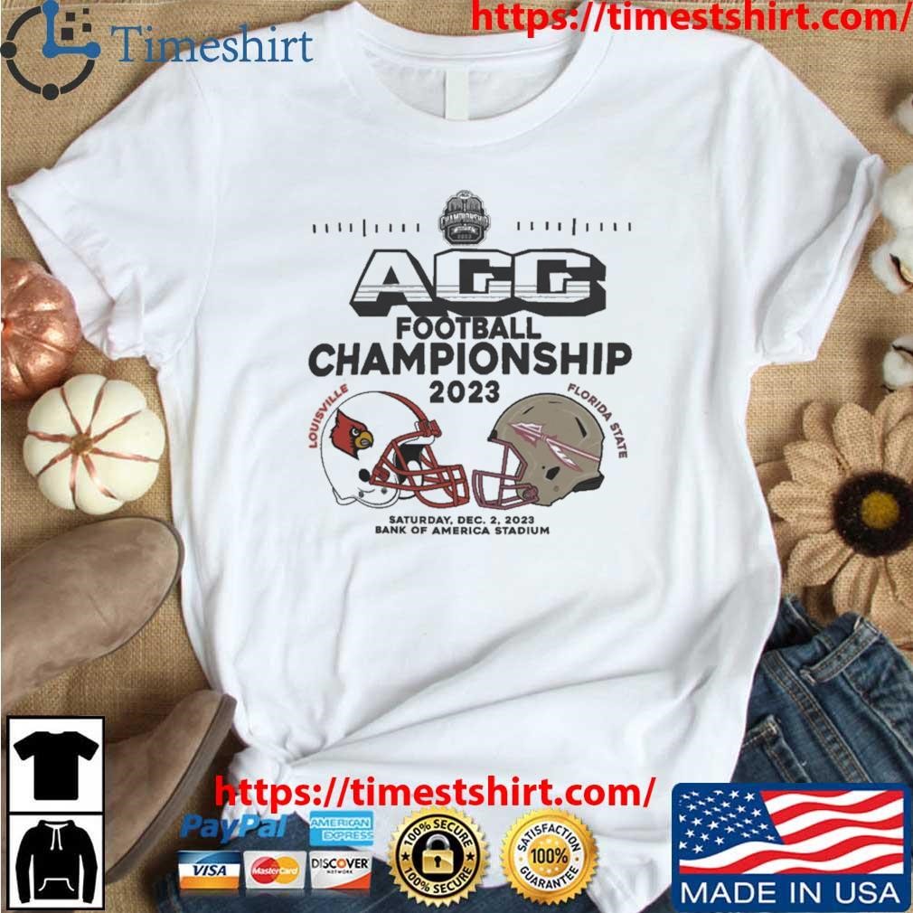 Official Official Louisville Cardinals vs Florida State ACC Football  Championship Game Matchup Shirt, hoodie, sweater and long sleeve