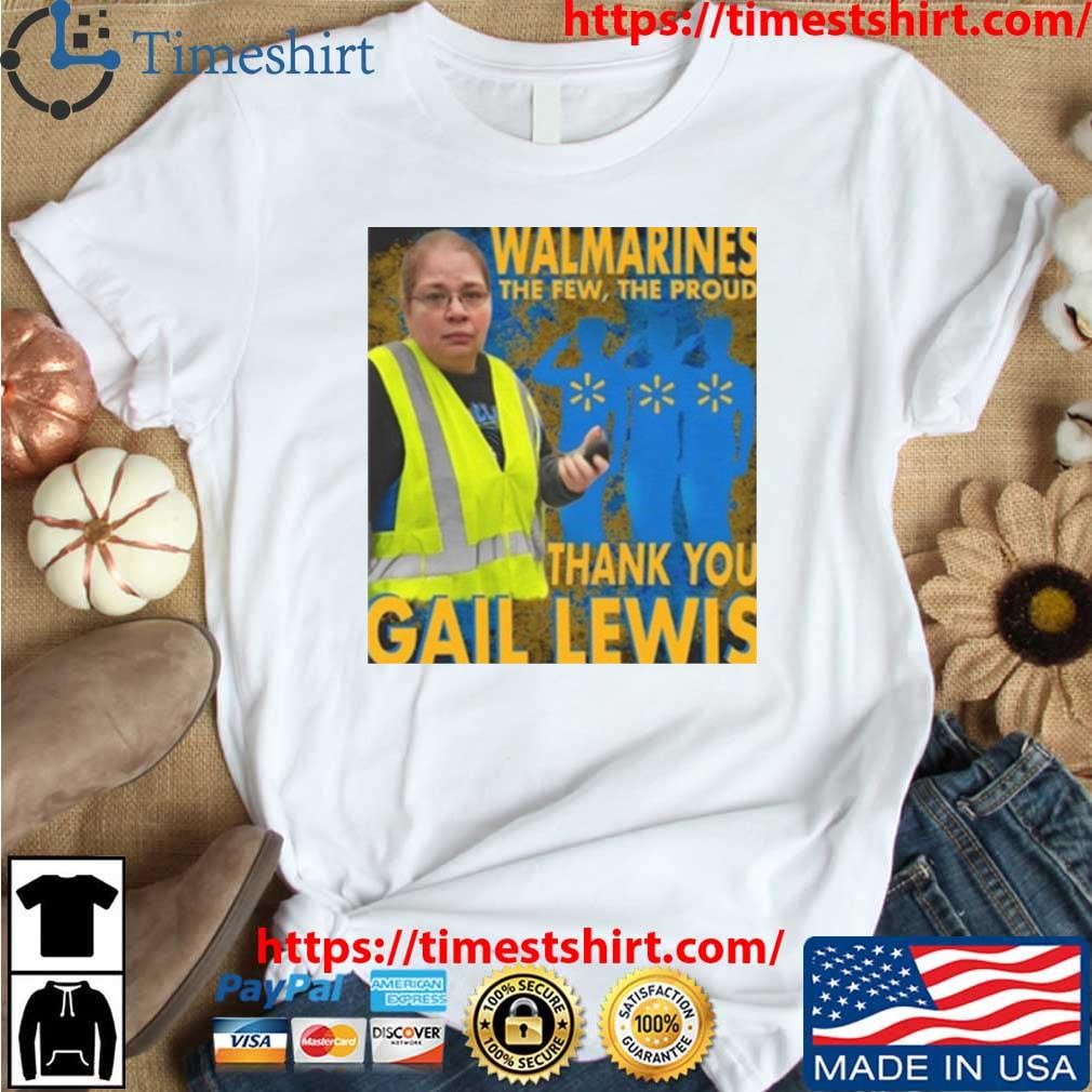 Walmarines The Few The Proud Thank You Gail Lewis Sweatshirt