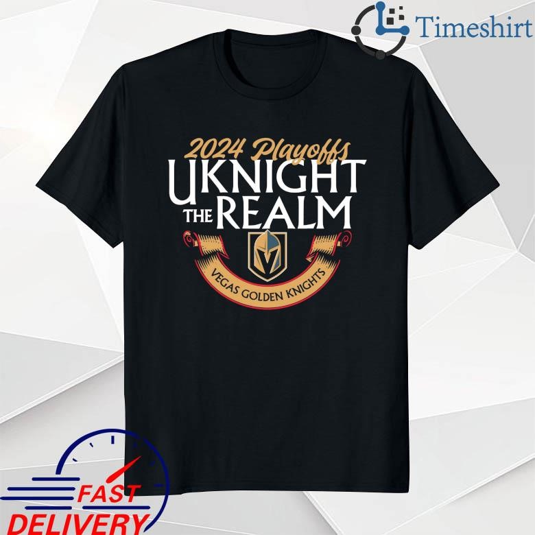 Official Vegas Golden Knights 2024 Playoffs Uknight The Realm T-shirt