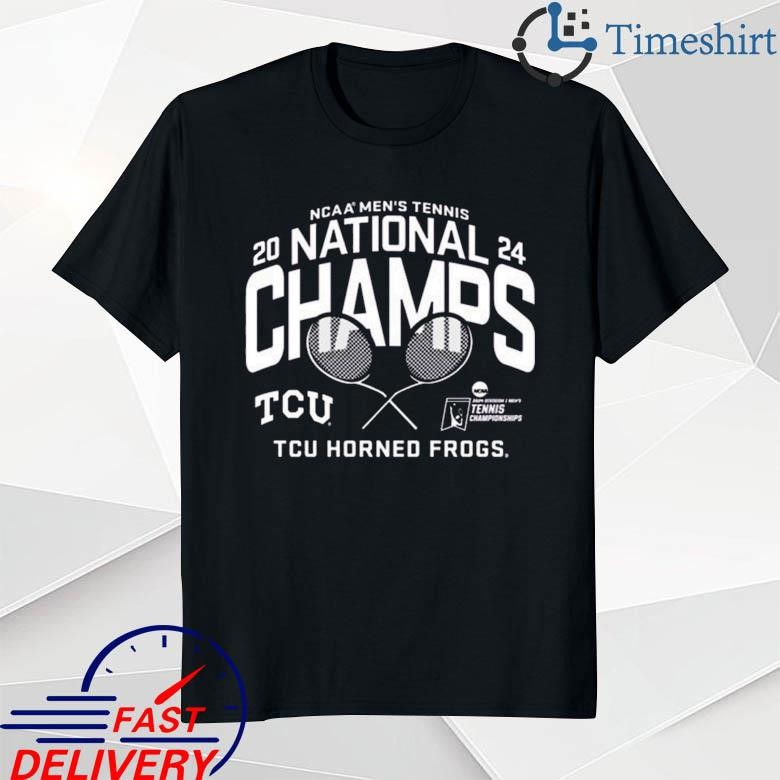 Official TCU Horned Frogs 2024 NCAA Men's Tennis National Champs shirt