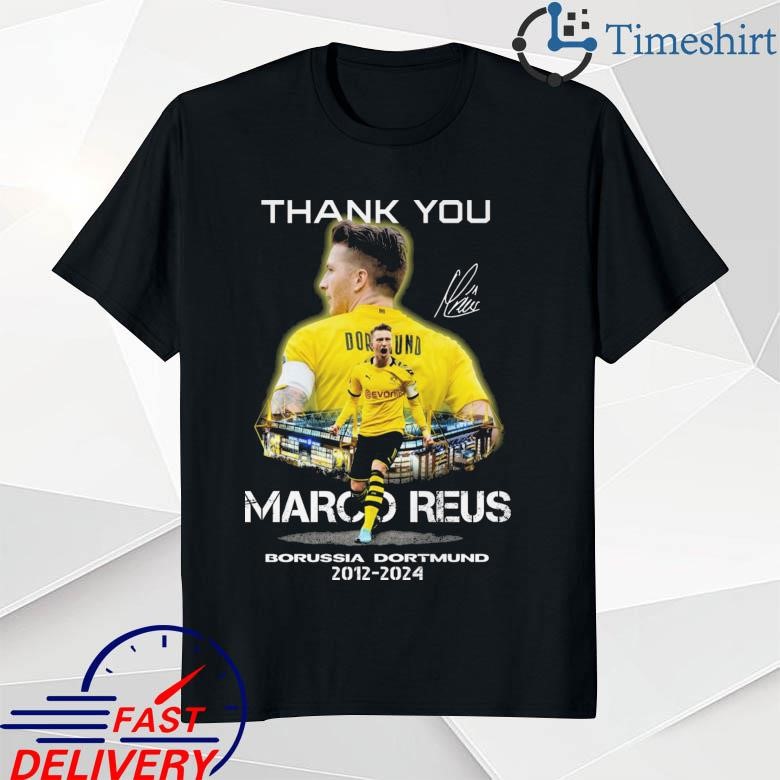 Official Thank You Marco Reus Borussia Dortmund 2012-2024 Signature shirt